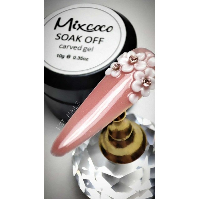 Mixcoco Ημιμόνιμο Βερνίκι Νυχιών Tan French Color French Manicure 15ml