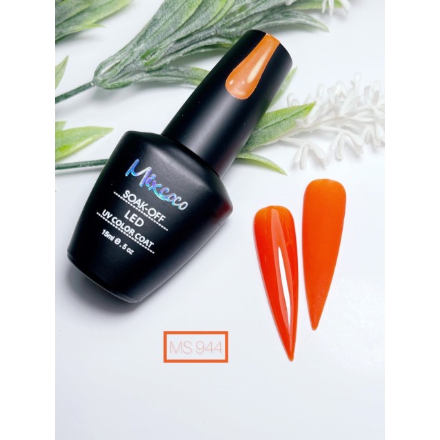 Mixcoco Ημιμόνιμο Βερνίκι Νυχιών MS 944 Πορτοκαλί 15ml