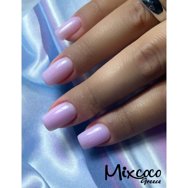 Mixcoco Rubber Base 05 Shimmer Light Purple 15ml
