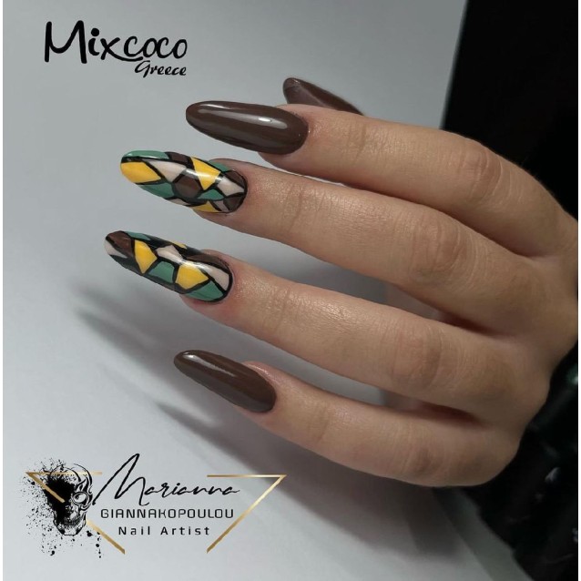 Mixcoco Ημιμόνιμο Βερνίκι Νυχιών VI 409 Σοκολά Σκούρο 15ml