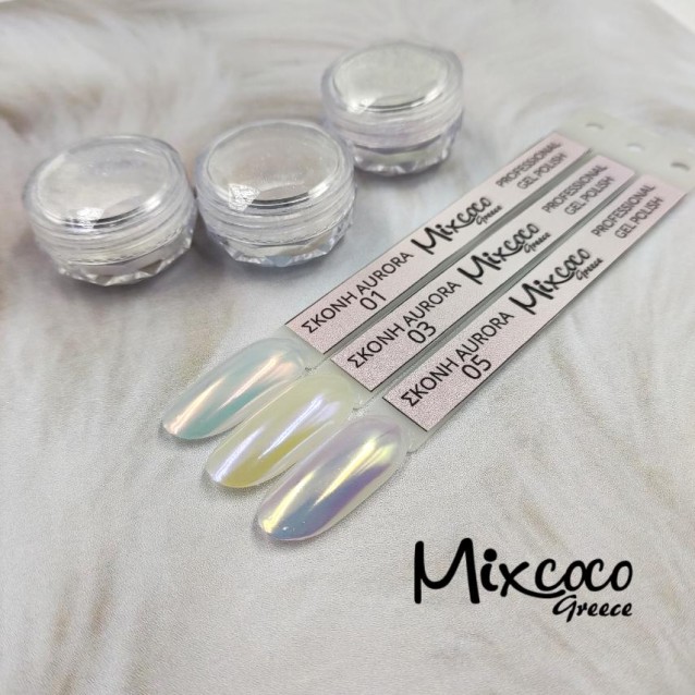 Mixcoco Σκόνη Aurora 3gr 01