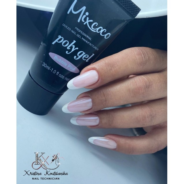 Mixcoco Poly gel Bubble Pink 30ml