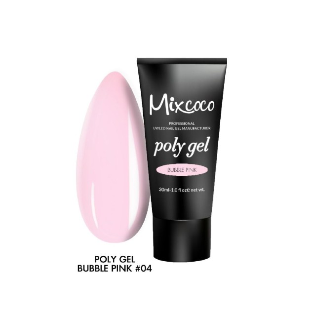 Mixcoco Poly gel Bubble Pink 30ml