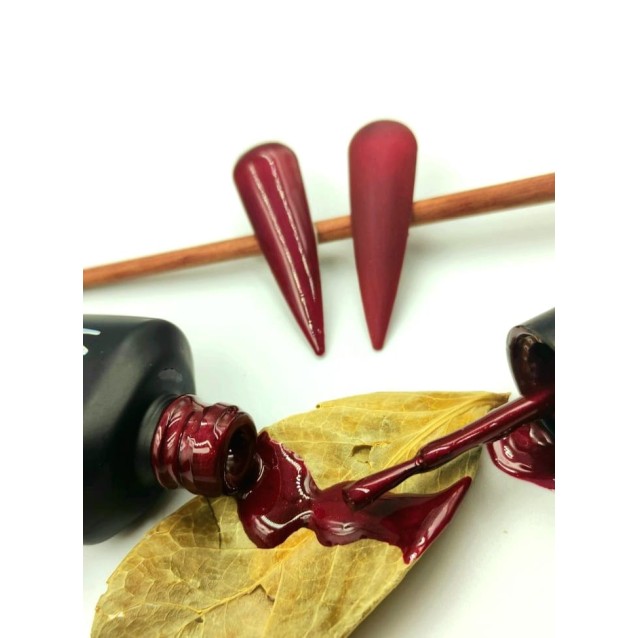 Mixcoco Ημιμόνιμο Βερνίκι Νυχιών DMC 721 Μεταλλικό Κόκκινο 15ml