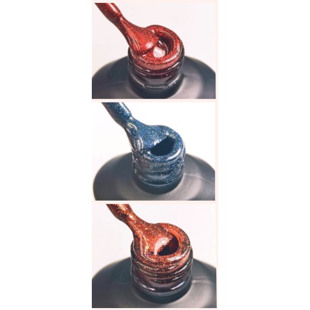 Mixcoco Ημιμόνιμο Βερνίκι Νυχιών Platinum Cat Eye 05 Κοκκινο 15ml