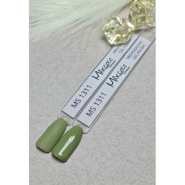 Mixcoco Ημιμόνιμο Βερνίκι Νυχιών MS 1311 Λαδί 15ml