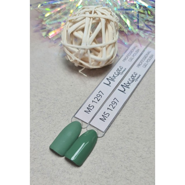 Mixcoco Ημιμόνιμο Βερνίκι Νυχιών MS 1297 Χακί 15ml