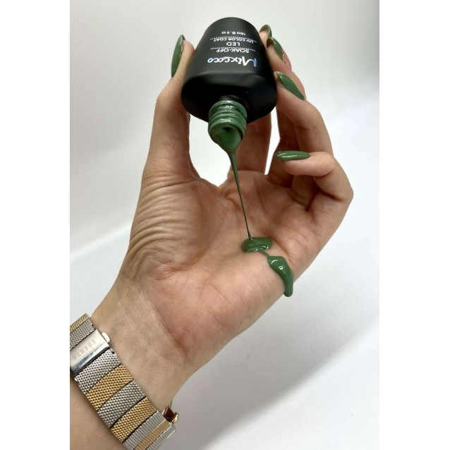 Mixcoco Ημιμόνιμο Βερνίκι Νυχιών MS 1297 Χακί 15ml