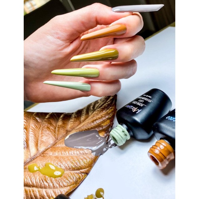 Mixcoco Ημιμόνιμο Βερνίκι Νυχιών MS 1087 Μουσταρδί Σκούρο 15ml