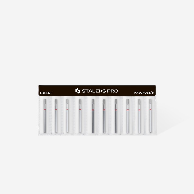 Staleks Φρέζα Διαμαντιού Κύλινδρος Μαλακή Διαμέτρου 2,5 mm Μήκους 6 mm