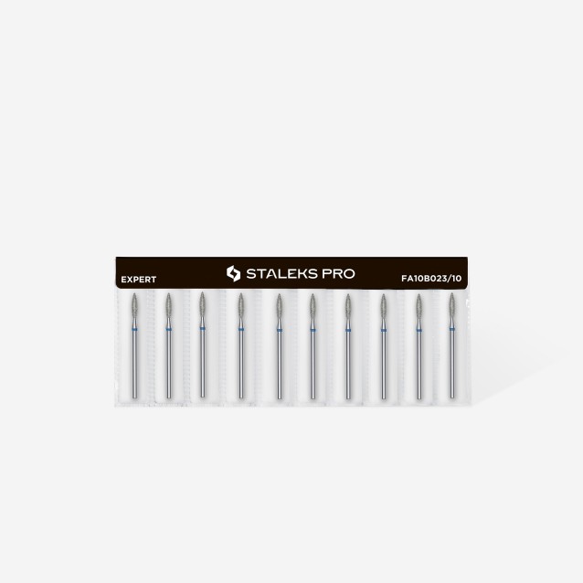 Staleks Φρέζα Διαμαντιού Φλόγα Μεσαία Διαμέτρου 2.3mm/ Μήκους 10mm FA10B023/10