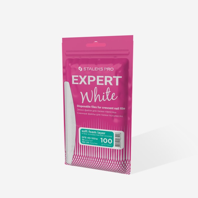 Staleks Pro Expert Αυτοκόλλητες Λίμες Μισοφέγγαρο DFE-40 100 Grit