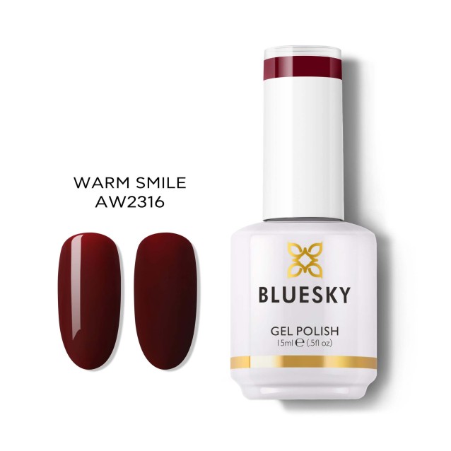 Bluesky Ημιμόνιμο Βερνίκι Νυχιών Warm Smile AW2316 15ml Bluesky Ημιμόνιμο Βερνίκι Νυχιών Warm Smile AW2316 15ml