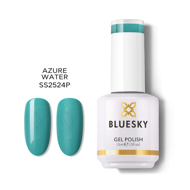 Bluesky Ημιμόνιμο Βερνίκι Νυχιών Azure Water With Light Glitter SS2524 15ml Bluesky Ημιμόνιμο Βερνίκι Νυχιών Azure Water With Light Glitter SS2524 15ml