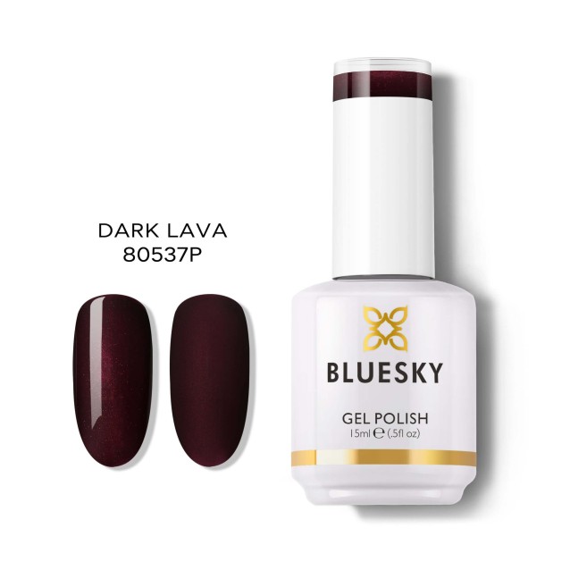 Bluesky Ημιμόνιμο Βερνίκι Νυχιών Dark Lava  80537 15ml Bluesky Ημιμόνιμο Βερνίκι Νυχιών Dark Lava  80537 15ml