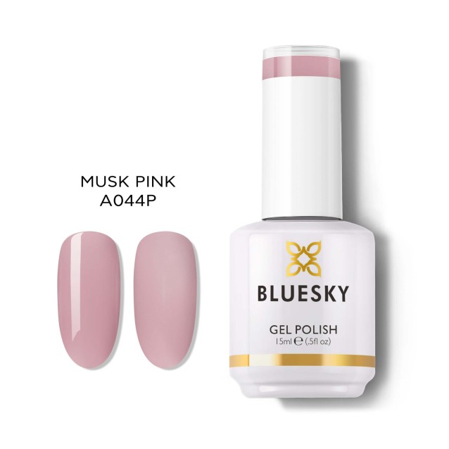Bluesky Ημιμόνιμο Βερνίκι Νυχιών Musk Pink A044 15ml Bluesky Ημιμόνιμο Βερνίκι Νυχιών Musk Pink A044 15ml