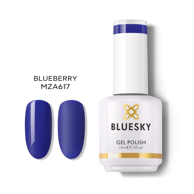 Bluesky Ημιμόνιμο Βερνίκι Νυχιών Blueberry ΜΖΑ617 15ml Bluesky Ημιμόνιμο Βερνίκι Νυχιών Blueberry ΜΖΑ617 15ml