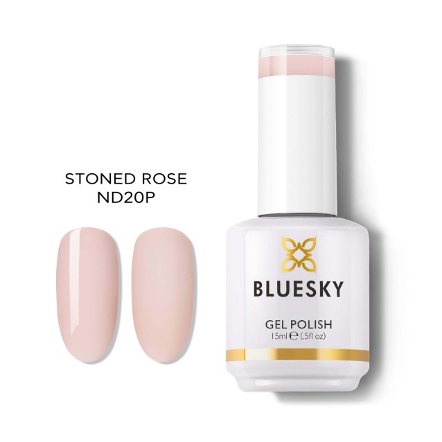 Bluesky Ημιμόνιμο Βερνίκι Νυχιών  Stoned Rose ND20 15ml Bluesky Ημιμόνιμο Βερνίκι Νυχιών  Stoned Rose ND20 15ml