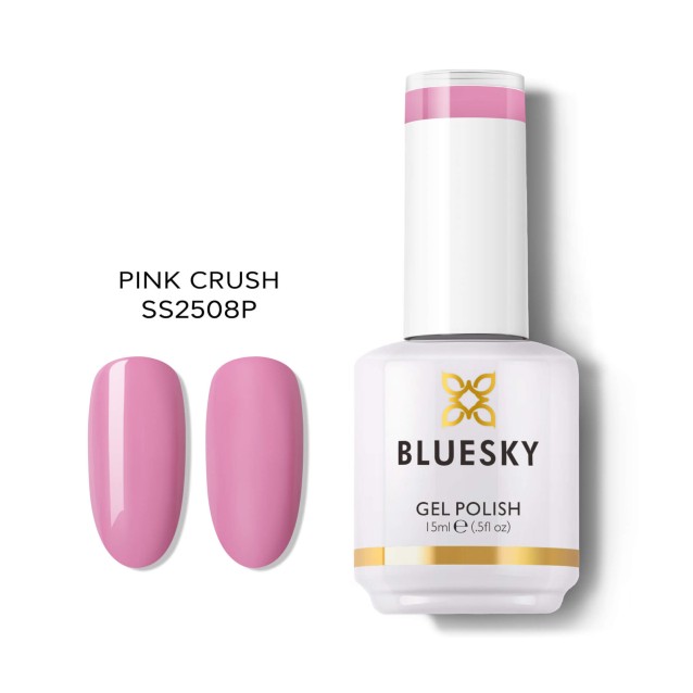 Bluesky Ημιμόνιμο Βερνίκι Νυχιών Pink Crush SS2508 15ml Bluesky Ημιμόνιμο Βερνίκι Νυχιών Pink Crush SS2508 15ml