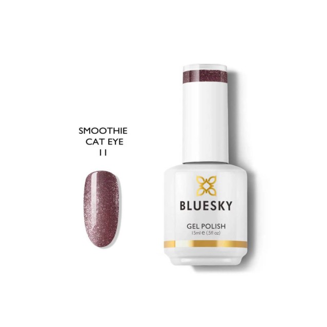 Bluesky Ημιμόνιμο Βερνίκι Νυχιών Smoothie Cat Eye Collection  11  15ml Bluesky Ημιμόνιμο Βερνίκι Νυχιών Smoothie Cat Eye Collection  11  15ml