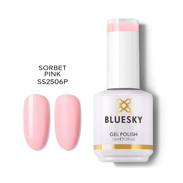 Bluesky Ημιμόνιμο Βερνίκι Νυχιών Sorbet Pink SS2506p 15ml Bluesky Ημιμόνιμο Βερνίκι Νυχιών Sorbet Pink SS2506p 15ml