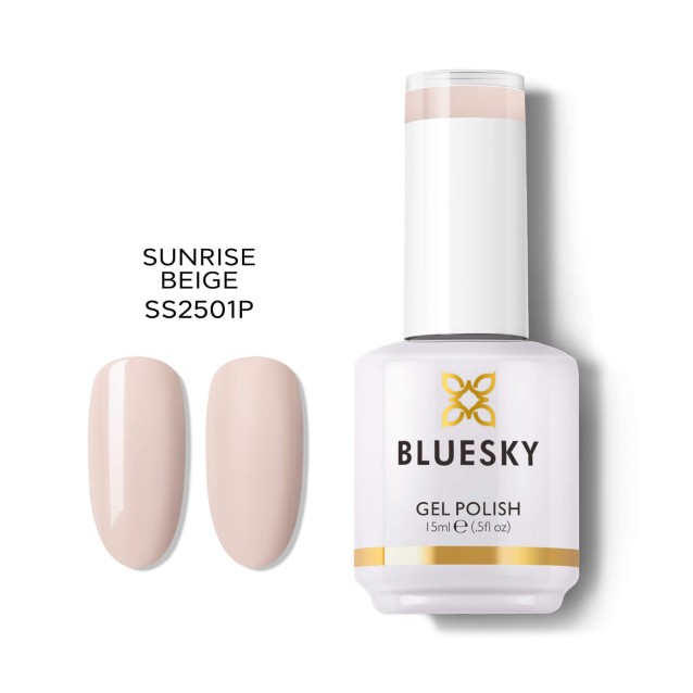 Bluesky Ημιμόνιμο Βερνίκι Νυχιών Sunrise Beige SS2501p 15ml