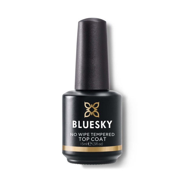 Bluesky No Wipe Tempered Top Coat 15ml