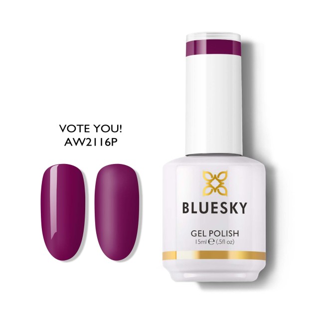 Bluesky Ημιμόνιμο Βερνίκι Νυχιών Vote You AW2116 15ml Bluesky Ημιμόνιμο Βερνίκι Νυχιών Vote You AW2116 15ml