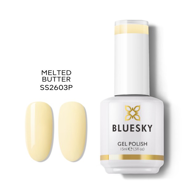 Bluesky Ημιμόνιμο Βερνίκι Νυχιών SS2603 Melted Butter 15ml