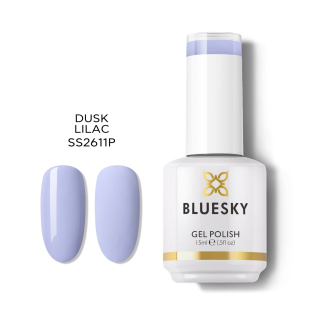 Bluesky Ημιμόνιμο Βερνίκι Νυχιών SS2611 Dusk Lilac 15ml