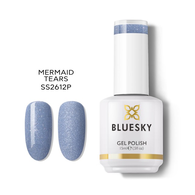 Bluesky Ημιμόνιμο Βερνίκι Νυχιών SS2612 Mermaid Tears 15ml