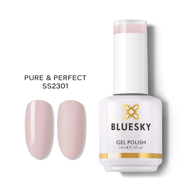 Bluesky Ημιμόνιμο Βερνίκι Νυχιών  Pure & Perfect SS2301 15ml Bluesky Ημιμόνιμο Βερνίκι Νυχιών  Pure & Perfect SS2301 15ml