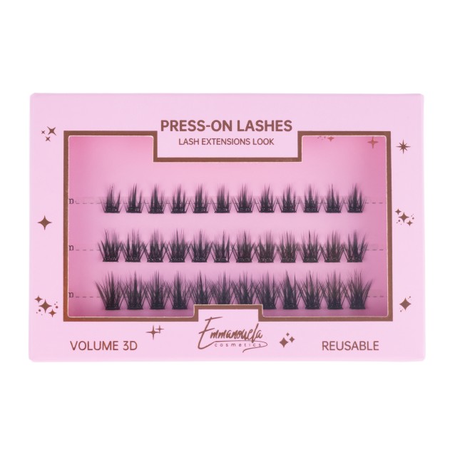 Emmanouela Cosmetics Press On Lashes Fabulous