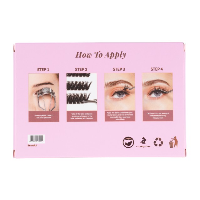 Emmanouela Cosmetics Press On Lashes Beautiful 