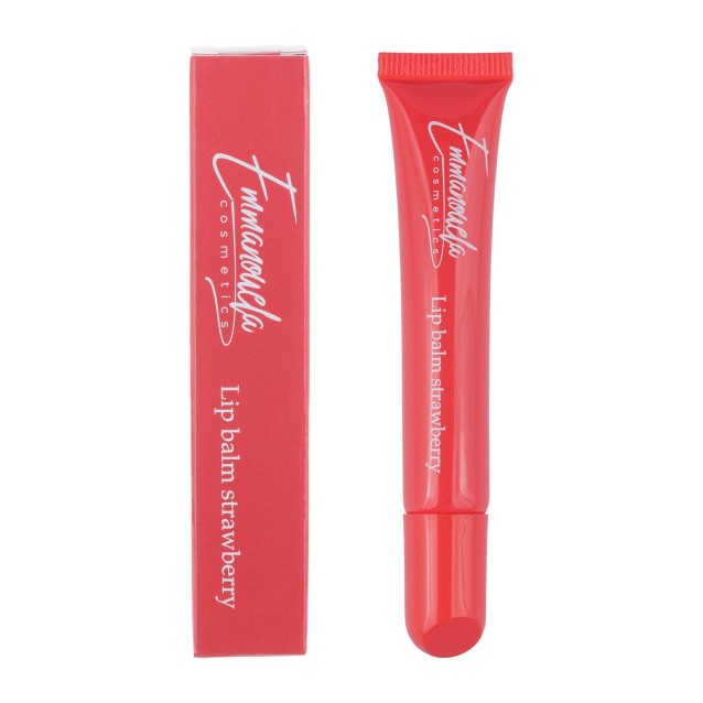 Emmanouela Cosmetics Lip Balm Strawberry με Υαλουρονικό Οξύ & Βιταμίνη Ε 14ml