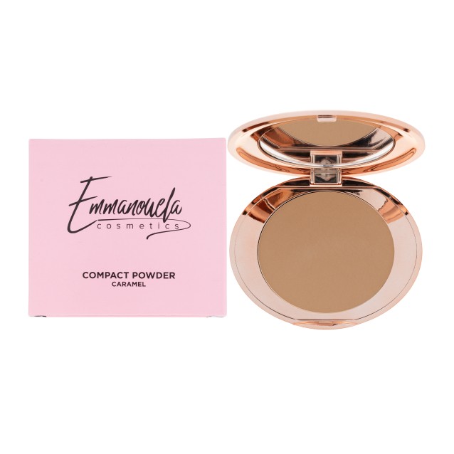 Emmanouela Cosmetics Dream Filter Compact Powder Caramel