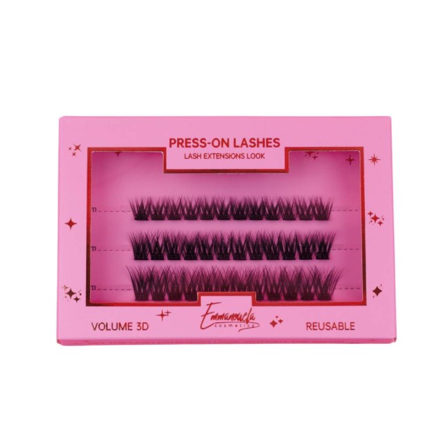 Emmanouela Cosmetics Press On Lashes Elegant