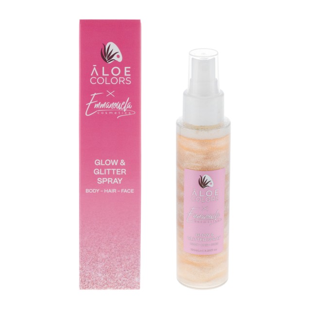 Emmanouela Cosmetics Glow & Glitter Spray