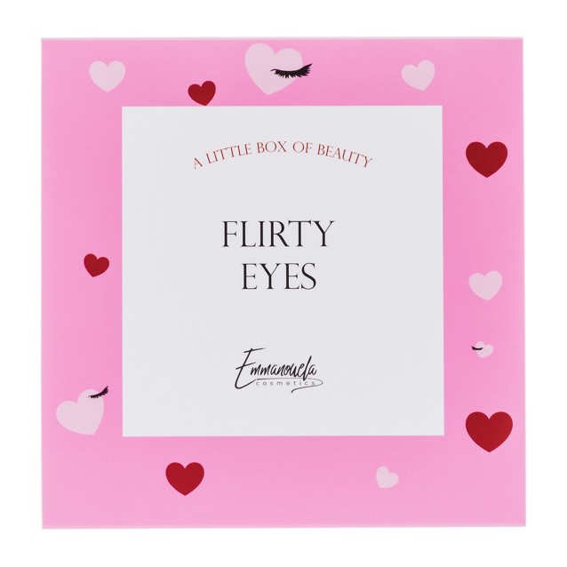 Emmanouela Cosmetics Flirty Eyes Box (Super glam Mascara 7ml + Super Glam Eyeliner 8ml)