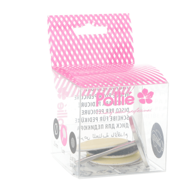 Pollie Στέλεχος Pododisc 25mm Με 5 Ανταλλακτικά 09056