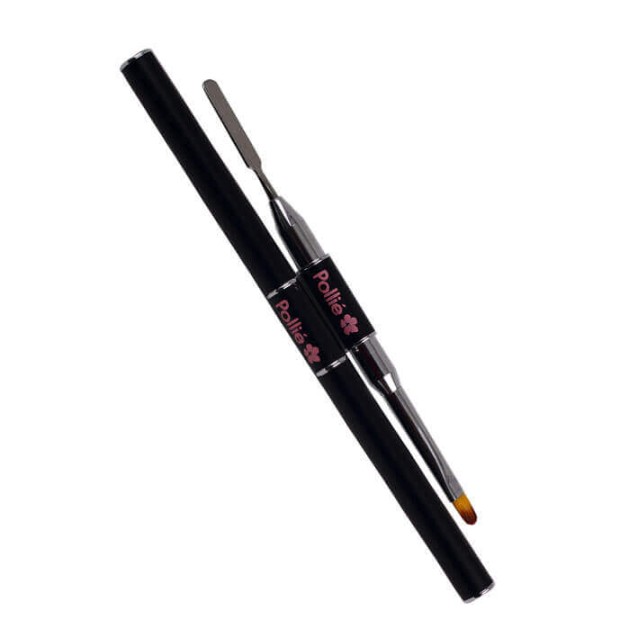 Pollie Πινέλο Διπλής Όψης  Για Polygel 06760 Pollie Πινέλο Διπλής Όψης  Για Polygel 06760