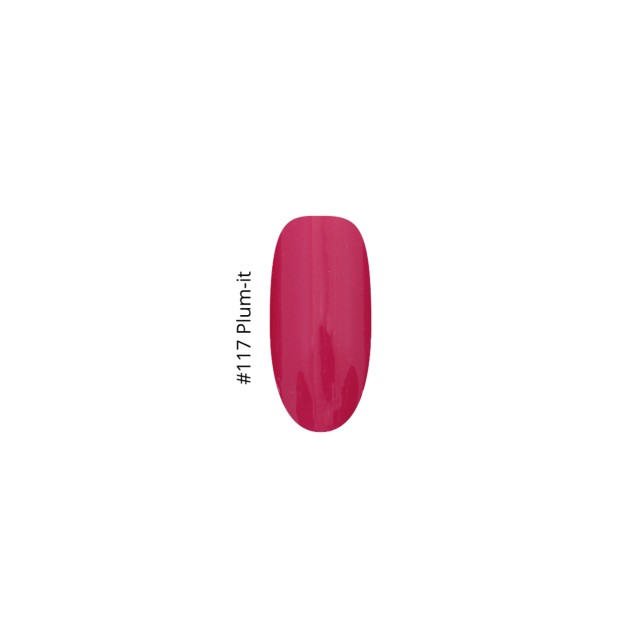 GEL.IT.UP Ημιμόνιμο Βερνίκι Νυχιών 117 Plum-It 11ml