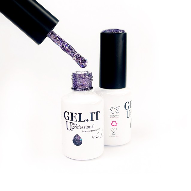 GEL.IT.UP Ημιμόνιμο Βερνίκι Νυχιών #8 Vibrant Vector Violett 11ml