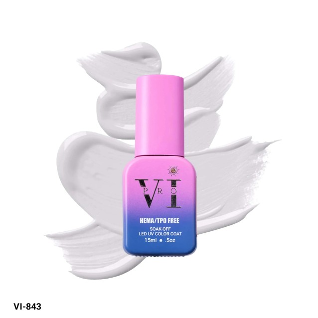Beauty VI 843 Ημιμόνιμο Βερνίκι 15ml