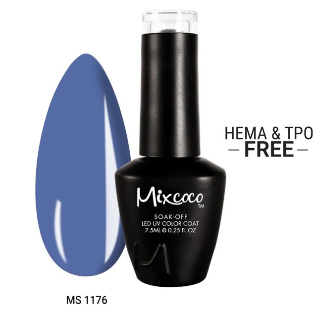 Mixcoco Ημιμόνιμο Βερνίκι Νυχιών MS-1176 7.5ml