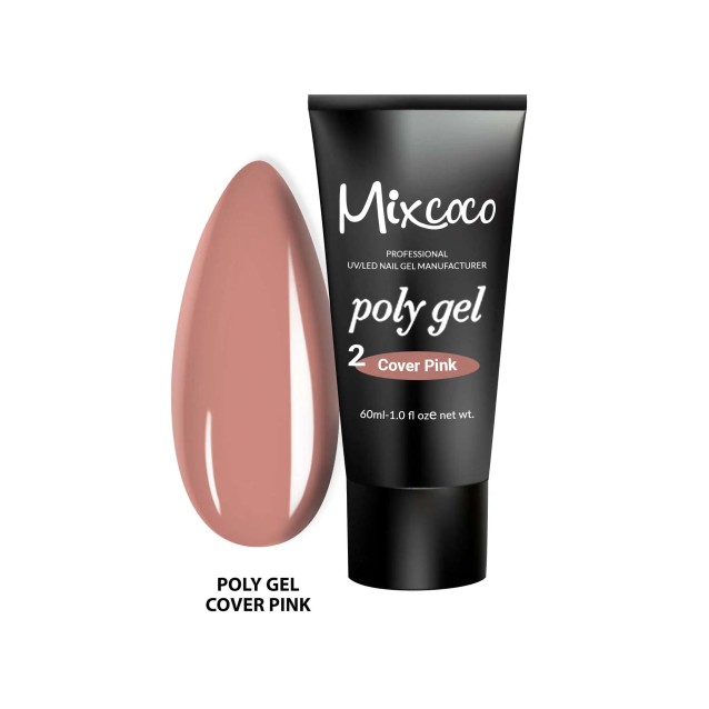 Mixcoco Poly Gel Cover Pink No2 60ml