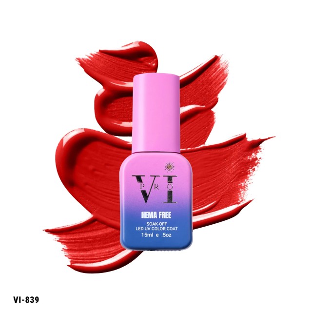 Vi Pro-839 Ημιμόνιμο Βερνίκι 15ml