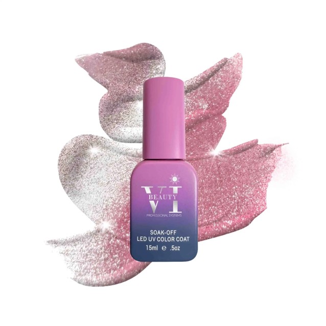 Vi Pro Ημιμόνιμο Βερνίκι Νυχιών Crystal Cat eye 08 15ml