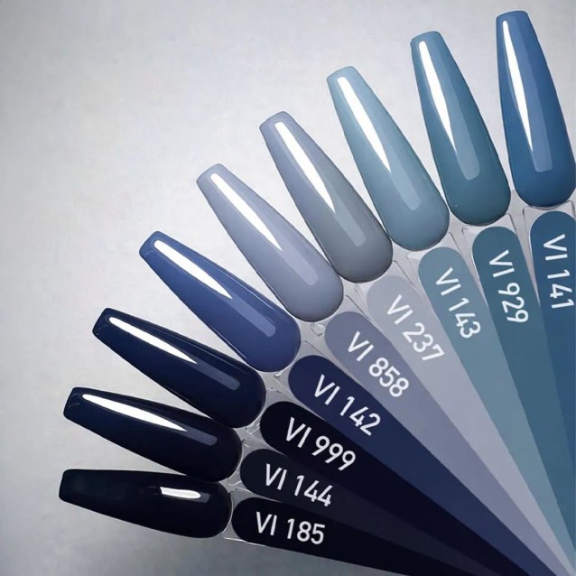 Vi Pro Ημιμόνιμο Βερνίκι Νυχιών 999 Blue Black 15ml