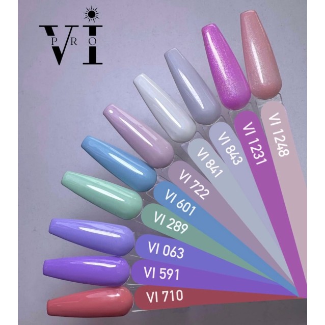 Beauty VI 722 Ημιμόνιμο Βερνίκι 15ml